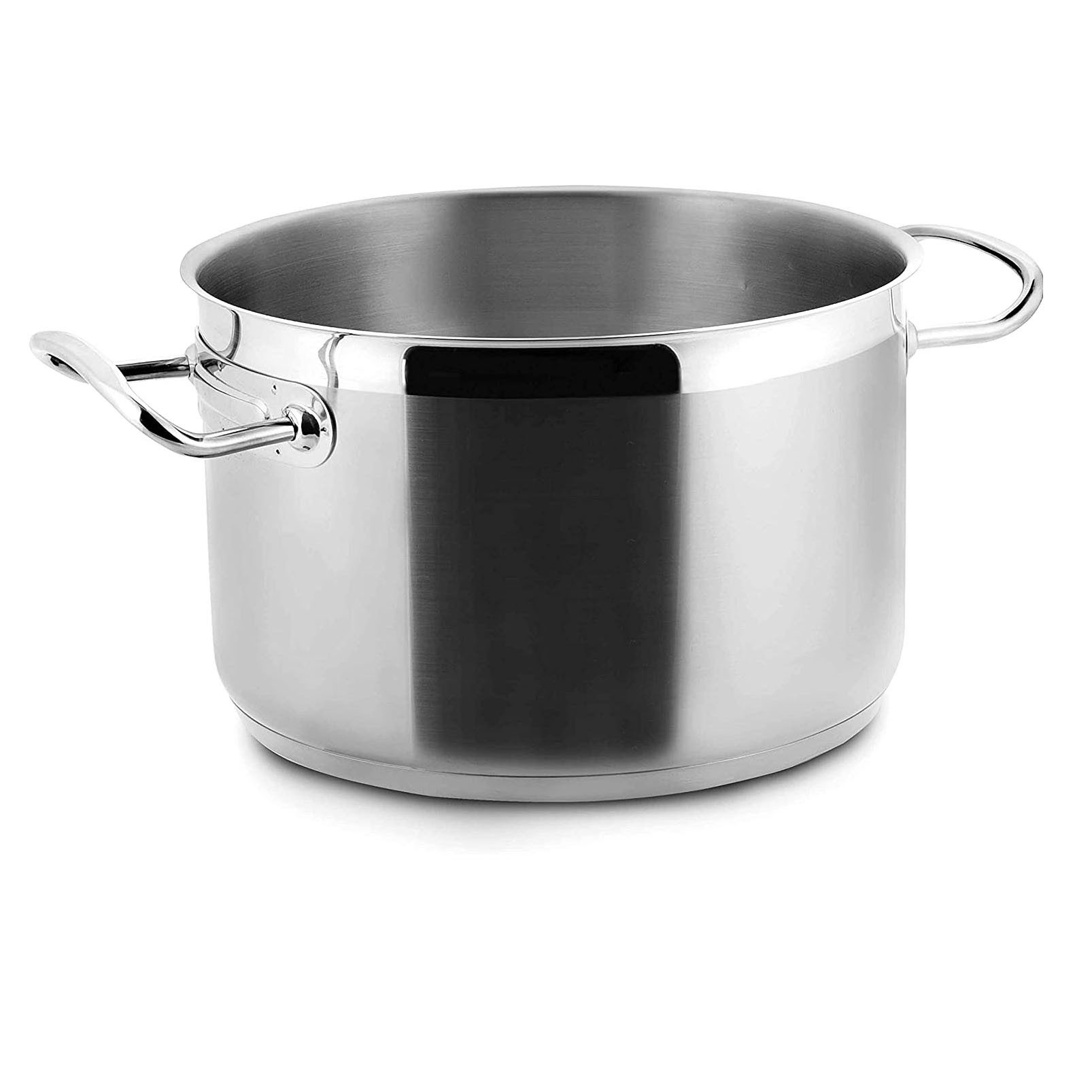Induction Stainless Steel 18/10 Stew Pot Without Lid - Ø 40 cm - Lacor - Eco Chef