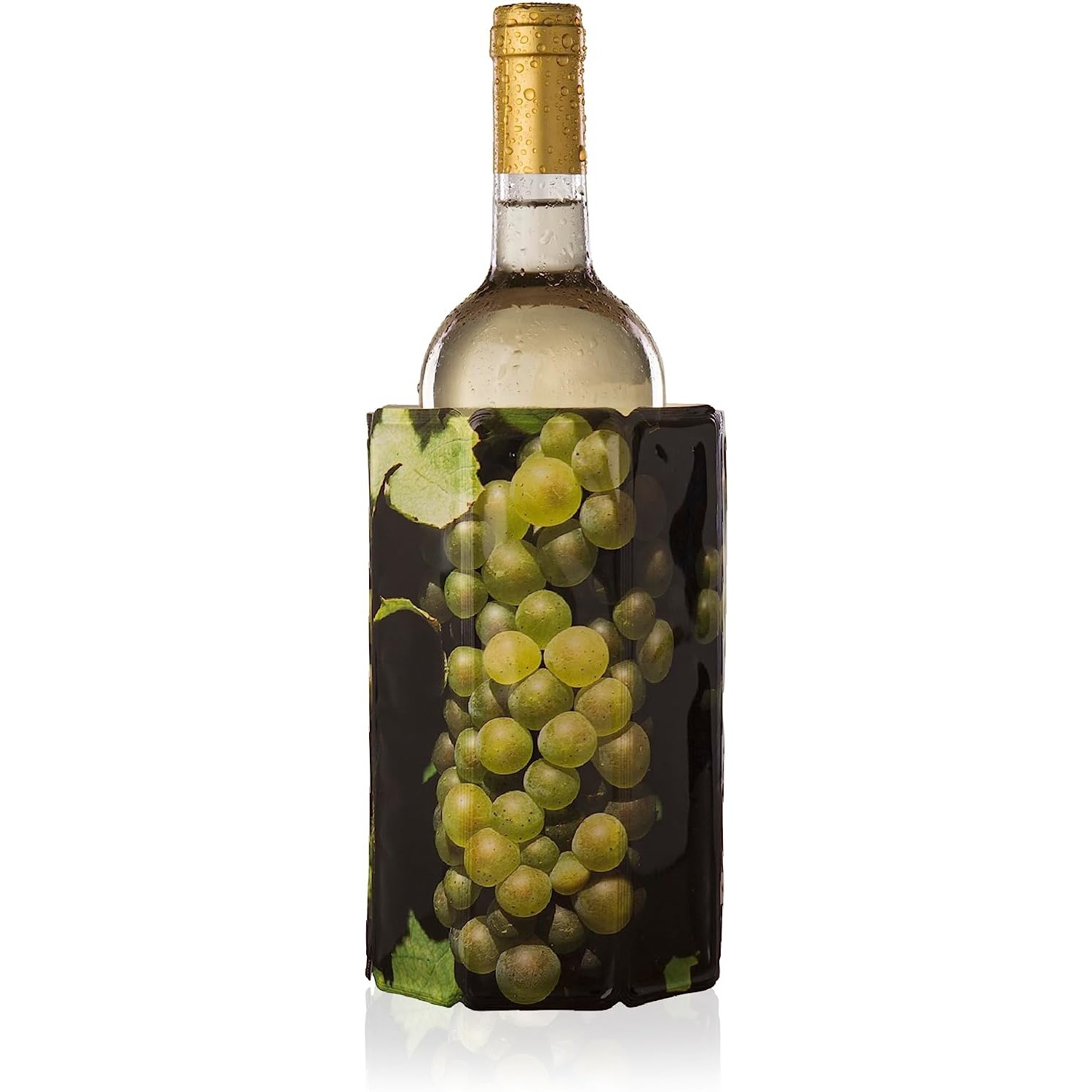 Plastic wine cooler with white grape motifs - Wine Accessories - Vacu Vin