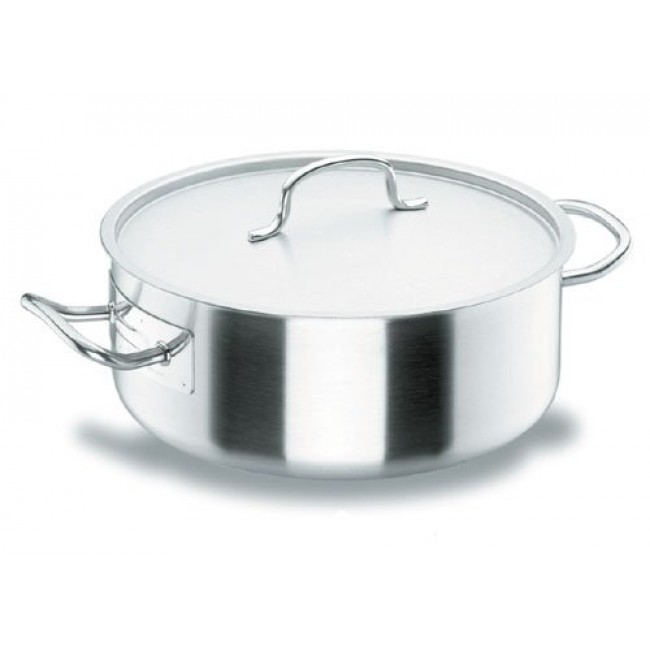 Casserole Ø 60cm with lid - induction stainless steel 18/10 - Chef Classic  - Lacor