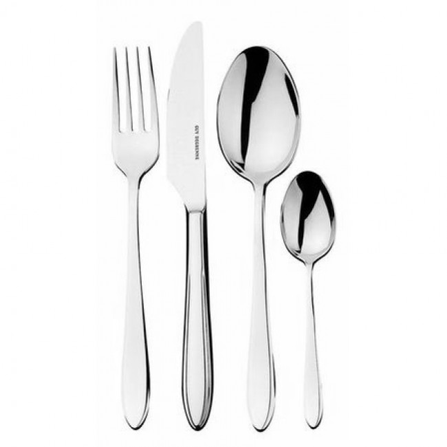 48 piece cutlery set - 18/10 stainless steel - Norway - Guy Degrenne