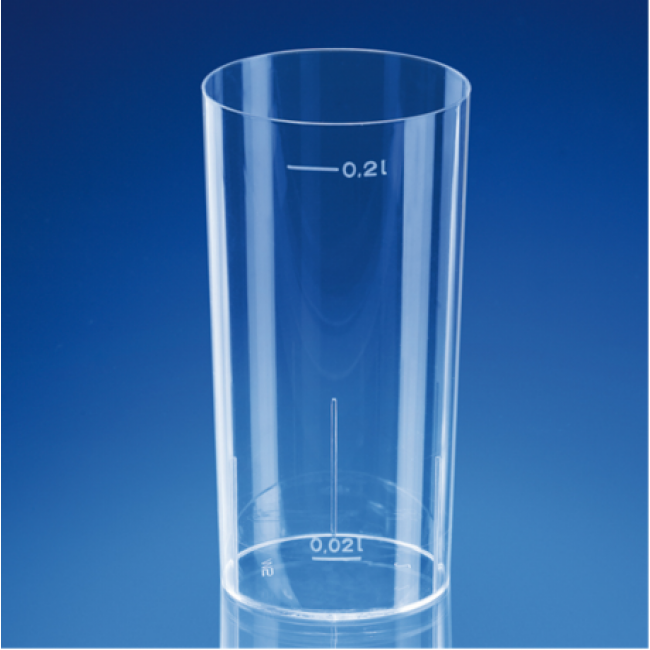 Gobelet/Appetizer plastic glass 6,7oz / 20cl - Set of 50 - Aperitif verrine  - AZ boutique