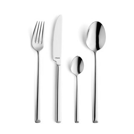 Onbevreesd Schijnen repetitie 72 piece cutlery set - 18/10 stainless steel - Metropole - Amefa
